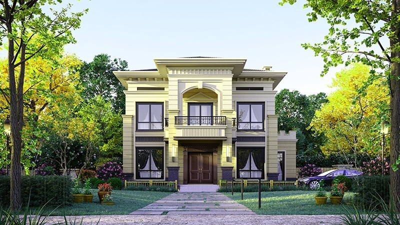 通川乡村别墅的墙壁通常用什么砖砌？